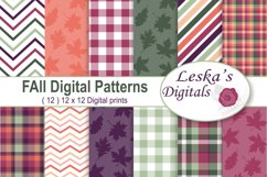 Fall Digital Paper Pack Product Image 1