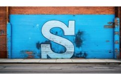 street blue letter Product Image 1