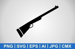 Vector Shotgun Icon Product Image 1