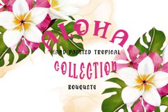 Aloha Hand Painted Tropical Bouquets Product Image 1