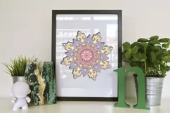 3D Mandala Layered svg Papercut SVG Zentangle yoga design Product Image 4