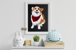 Cute Dog Vector Illustration | Corgi Product Image 4