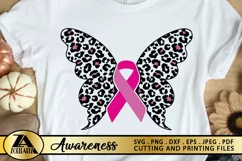 Breast Cancer SVG RIBBON SVG Awareness SVG Survivor SVG Product Image 1