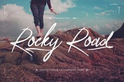 Web Font Rocky Road Product Image 1