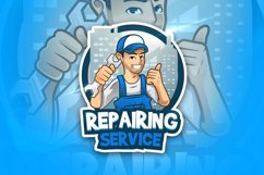 Repairing Service - Mascot &amp; Esport Logo Product Image 1