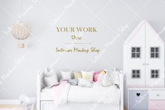 Mockup in interior, Blank wall mockup, Kids mockup Product Image 1