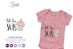 Ich bin Süß SVG | Kuchen SVG Product Image 1