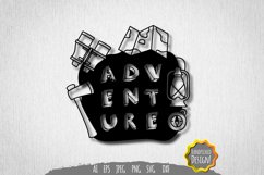 Adventure Papercut SVG Product Image 1