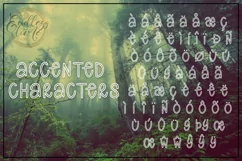 All Hollow's Eve - A Spooky Hollow Mix-Cased Font - Free Font Of The Week Product Image 3