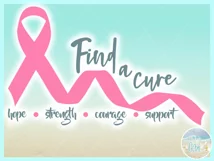 Find A Cure Quote One Color Ribbon SVG Dxf Eps Png PDF Files Product Image 2