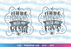 Summer svg making memories clipart Product Image 2