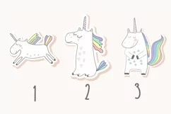 Unicorns set - Free Design of The Week Product Image 2