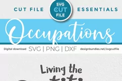 Dietitian SVG - a Living the Dietitian Life svg for crafters Product Image 4