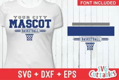 Basketball SVG | Basketball Template 005 | Shirt Design Product Image 1