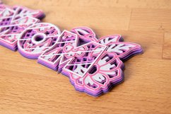 Mother's Day 3D Layered Design | Floral Multi Layer Mandala Product Image 3