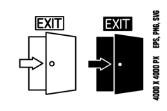 Exit Icons Product Image 1