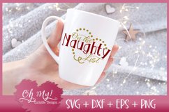On The Naughty List - SVG DXF EPS PNG Cutting File Product Image 2
