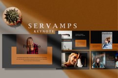 Servamps Dark Minimal - Fashion Keynote Template Product Image 1