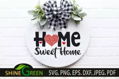 Valentines SVG - Home Sweet Home SVG - Home Signs SVG Product Image 2