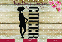 Cheer  SVG DXF PNG Digital Cut Files Product Image 1