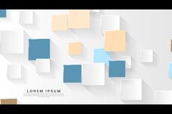 Overlapping square design vector background Product Image 5