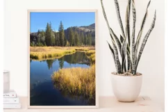 Utah Scenic Silver Lake in November Stock Photo Product Image 1