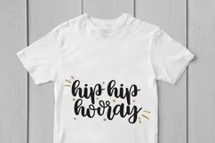 Hip Hip Hooray - Party SVG EPS DXF PNG Cutting Files Product Image 3