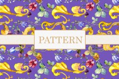 Patterns watercolor png Product Image 5