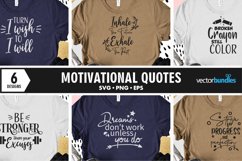 Motivational quotes svg. Cut files for crafters Product Image 1