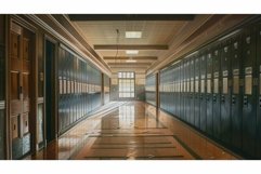 desolate empty school Product Image 1