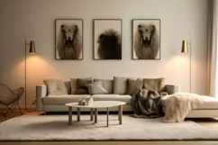 Majestic Italian Living Rooms A Symphony of Style 445 Product Image 2