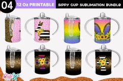 Easter 12 Oz. Sippy cup Tumbler wrap sublimation Product Image 1