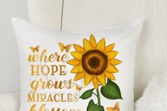 Where Hope grows printable sublimation design Product Image 2