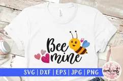 Bee Mine - Love & Valentine SVG EPS DXF PNG Product Image 1