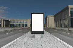 Mupi Billboard mockup template Product Image 2