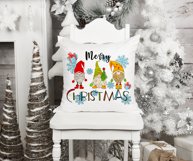 Merry Christmas PNG | Christmas Gnomes | Sublimation Design Product Image 2