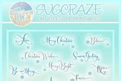 Holiday Wishes Quote Saying Bundle Horizontal Wood Sign SVG Product Image 4