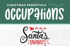 Christmas CNA svg -Santa's favorite CNA christmas svg file Product Image 5