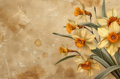 Daffodils Background Wallpaper Product Image 1