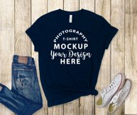 Bella Canvas 3001 mock-up bundle 40 colors Product Image 24