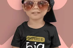Promoted to big brother svg, big brother shirt svg Product Image 2