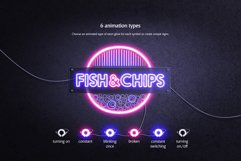 Animated Neon Font Product Image 3