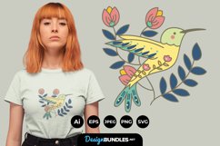 Tropical Bird for T-Shirt Design Product Image 1