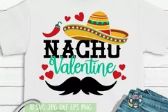 Valentine's Day svg, Nacho Valentine svg, Cricut Cut Files Product Image 2