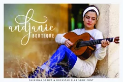 Shinyday & ROCKSTAR font duo - Free Font of The Week Product Image 6