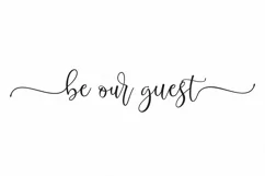 Be Our Guest - Bedroom - Entry - Home - Farmhouse Sign SVG Product Image 2