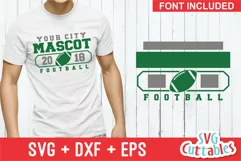 Football SVG | Football Template 009 | Shirt Design Product Image 1