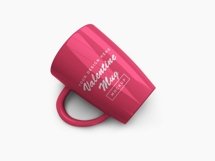 Red Drinking Mug Mockup Template Bundle Product Image 11