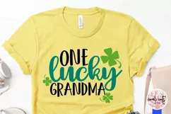 One lucky grandma - St. Patrick's Day SVG EPS DXF PNG Product Image 3