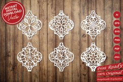 Arabesque Papercut Set, Arabic Ornament, Arab Mandala Product Image 5
